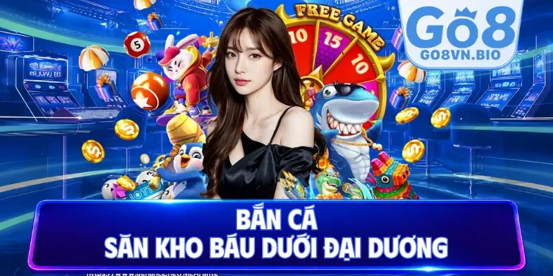 Bắn cá săn kho báu dưới đại dương